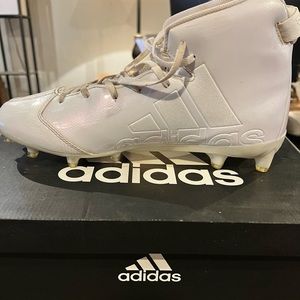 Adidas‎ Freak X Carbon White high Football Lacrosse Cleats Sz13 w/box